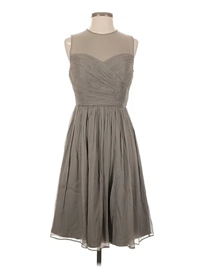 Pre-owned Jcrew Cocktail Dress In Gray