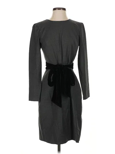 Pre-owned Jcrew Cocktail Dress In Gray