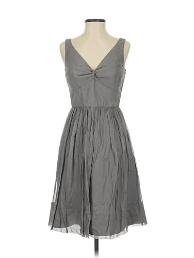 Pre-owned Jcrew Cocktail Dress In Gray
