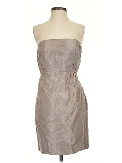 Pre-owned Jcrew Cocktail Dress In Gray