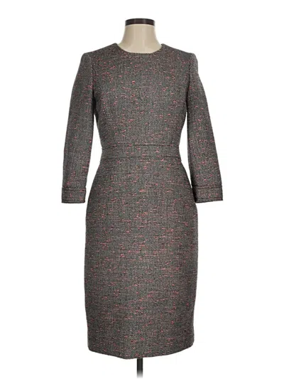 Pre-owned Jcrew Cocktail Dress In Gray