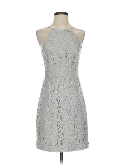 Pre-owned Jcrew Cocktail Dress In Gray