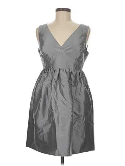 Jcrew Cocktail Dress In Gray
