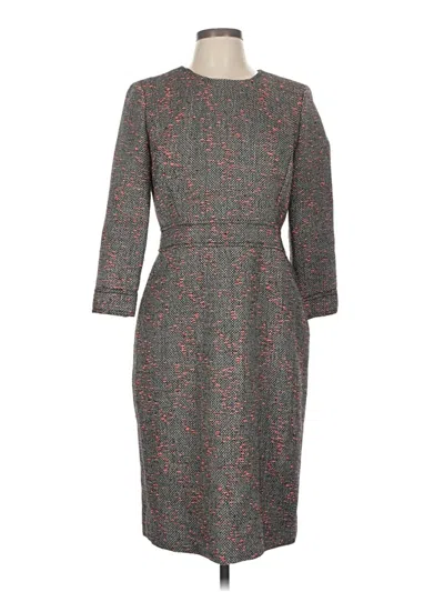 Pre-owned Jcrew Cocktail Dress In Gray