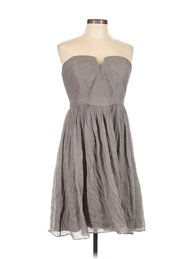 Pre-owned Jcrew Cocktail Dress In Gray