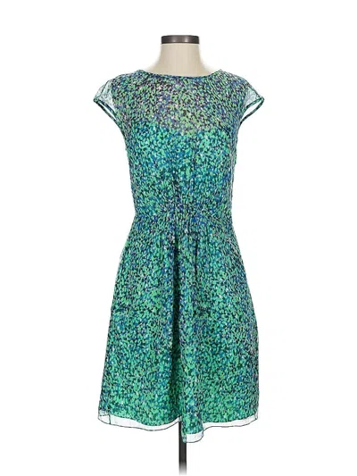 Pre-owned Jcrew Cocktail Dress In Green