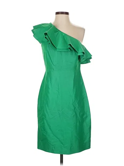 Pre-owned Jcrew Cocktail Dress In Green