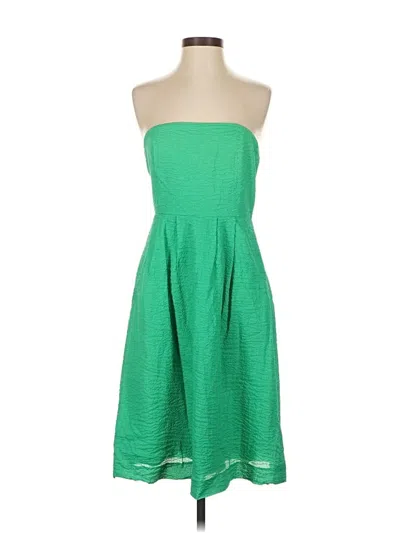 Pre-owned Jcrew Cocktail Dress In Green