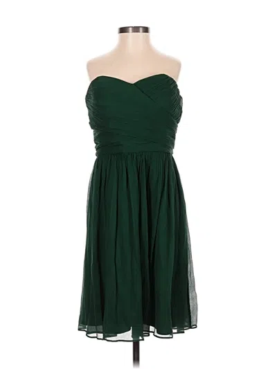 Pre-owned Jcrew Cocktail Dress In Green