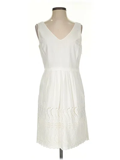 Pre-owned Jcrew Cocktail Dress In Ivory