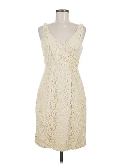 Pre-owned Jcrew Cocktail Dress In Ivory