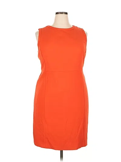 Pre-owned Jcrew Cocktail Dress In Orange