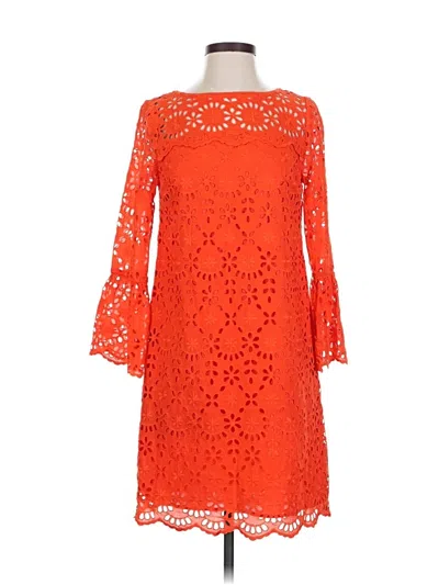 Pre-owned Jcrew Cocktail Dress In Orange