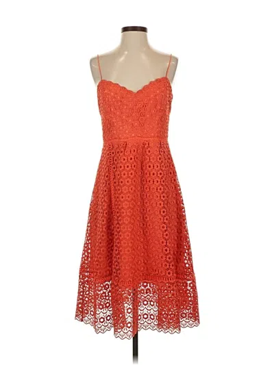 Pre-owned Jcrew Cocktail Dress In Orange