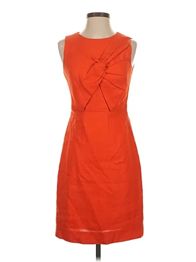 Pre-owned Jcrew Cocktail Dress In Orange