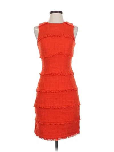 Pre-owned Jcrew Cocktail Dress In Orange