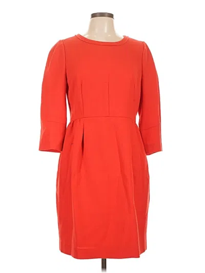 Pre-owned Jcrew Cocktail Dress In Orange