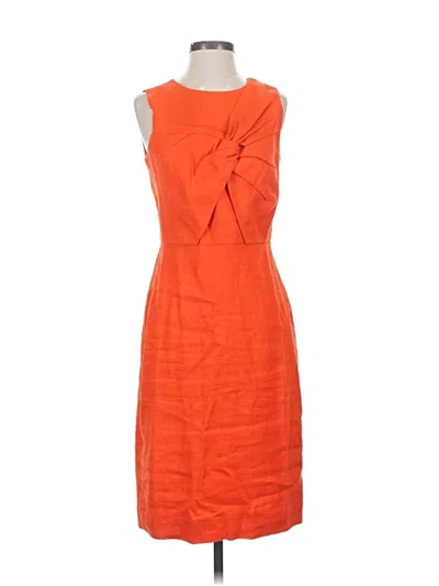 Pre-owned Jcrew Cocktail Dress In Orange