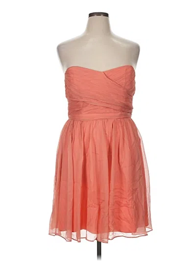 Jcrew Cocktail Dress In Orange