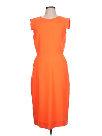 Pre-owned Jcrew Cocktail Dress In Orange