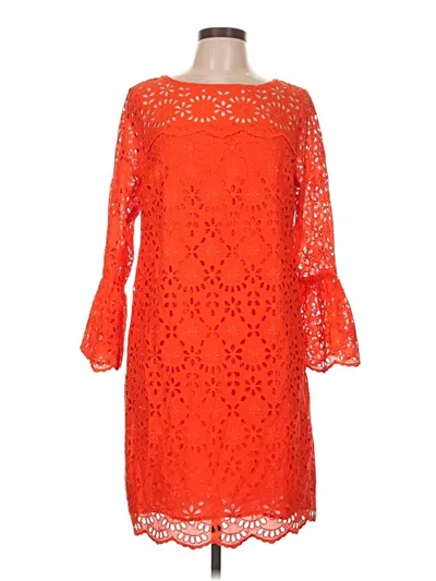 Jcrew Cocktail Dress In Orange