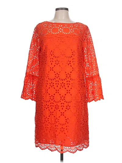 Pre-owned Jcrew Cocktail Dress In Orange
