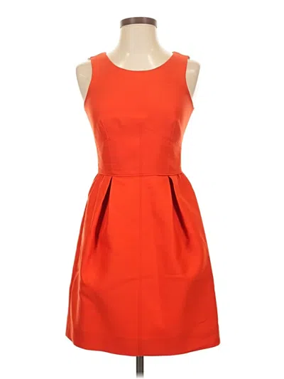 Pre-owned Jcrew Cocktail Dress In Orange