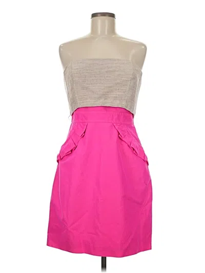 Pre-owned Jcrew Cocktail Dress In Pink
