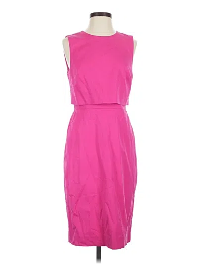 Pre-owned Jcrew Cocktail Dress In Pink