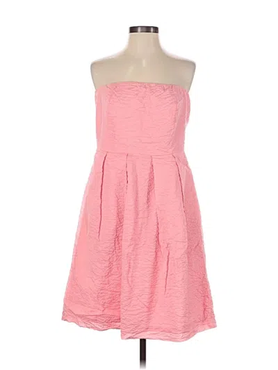Pre-owned Jcrew Cocktail Dress In Pink