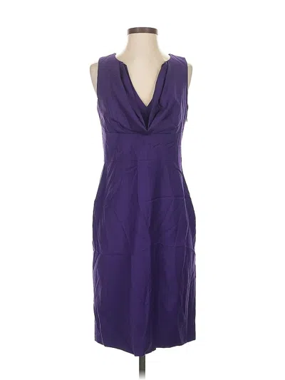 Pre-owned Jcrew Cocktail Dress In Purple