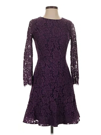 Pre-owned Jcrew Cocktail Dress In Purple