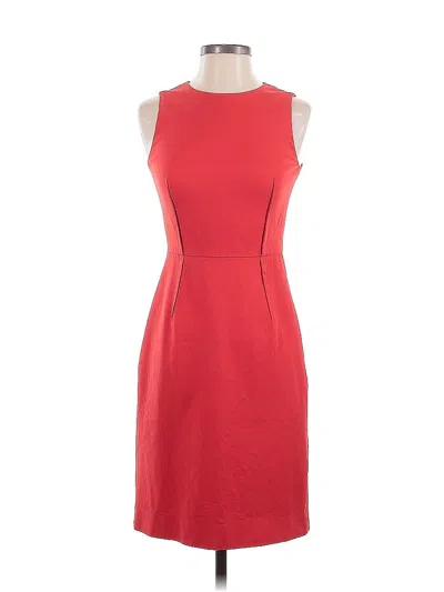 Pre-owned Jcrew Cocktail Dress In Red