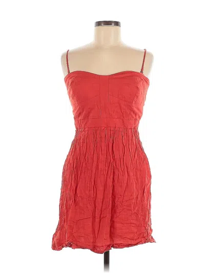 Pre-owned Jcrew Cocktail Dress In Red