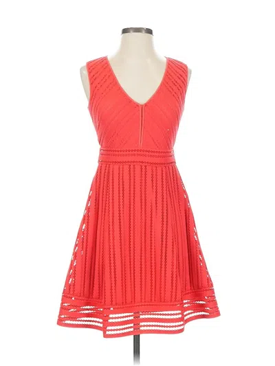 Pre-owned Jcrew Cocktail Dress In Red
