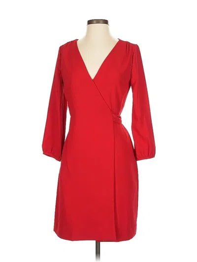 Pre-owned Jcrew Cocktail Dress In Red