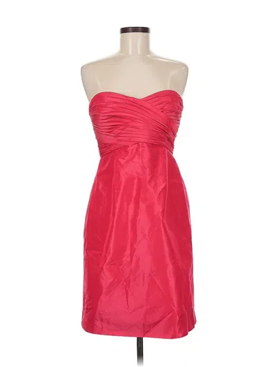 Pre-owned Jcrew Cocktail Dress In Red