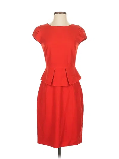 Pre-owned Jcrew Cocktail Dress In Red