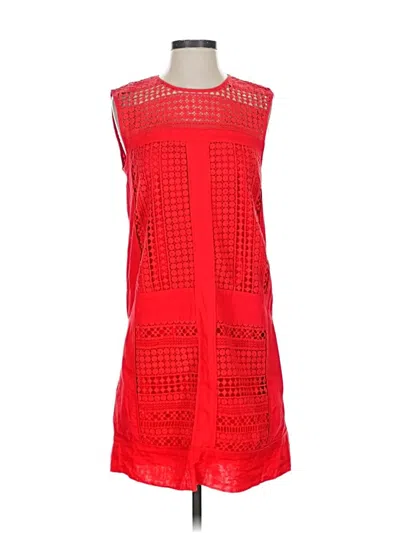 Pre-owned Jcrew Cocktail Dress In Red