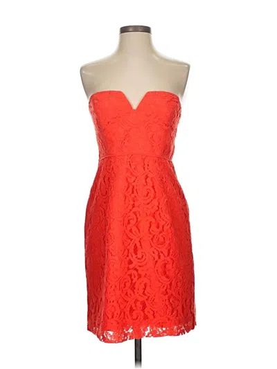 Pre-owned Jcrew Cocktail Dress In Red