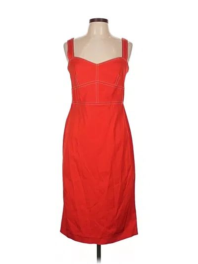 Pre-owned Jcrew Cocktail Dress In Red