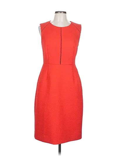 Pre-owned Jcrew Cocktail Dress In Red