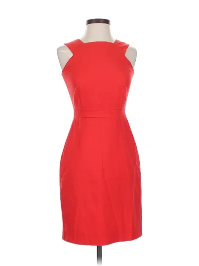 Pre-owned Jcrew Cocktail Dress In Red
