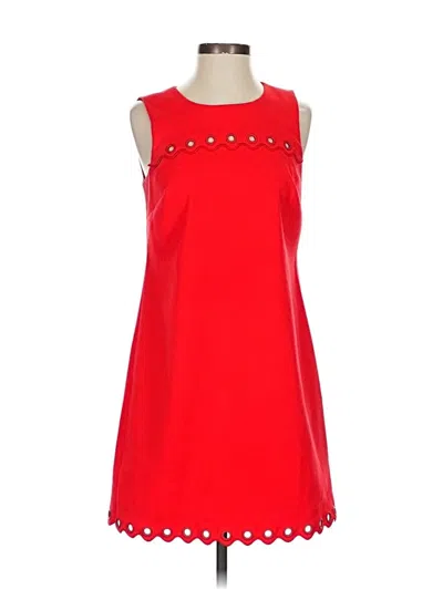 Pre-owned Jcrew Cocktail Dress In Red