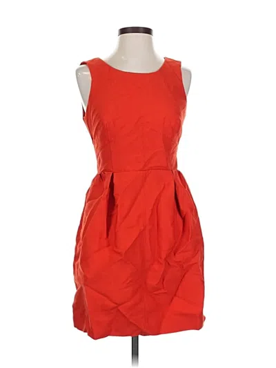 Pre-owned Jcrew Cocktail Dress In Red