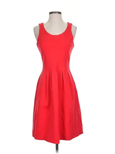 Pre-owned Jcrew Cocktail Dress In Red