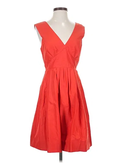 Pre-owned Jcrew Cocktail Dress In Red