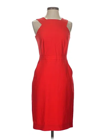 Pre-owned Jcrew Cocktail Dress In Red