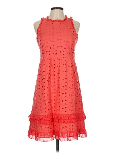 Pre-owned Jcrew Cocktail Dress In Red