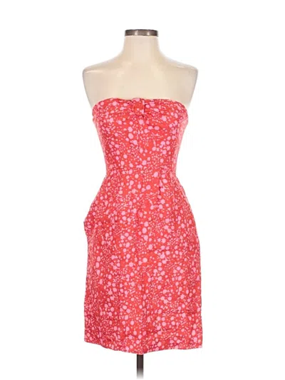 Pre-owned Jcrew Cocktail Dress In Red